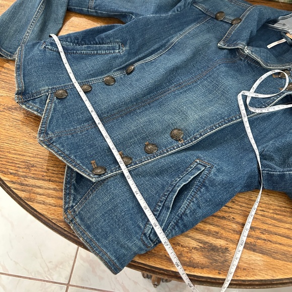 Free People Cropped Denim Jacket - Picture 12 of 14